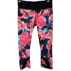 Lululemon Run: Inspire Crop Leggings, Size 4, Rare print